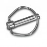 Spina a scatto §8x56mm coppiglia diam. 8 per perno da 24 a 30 mm 10pz